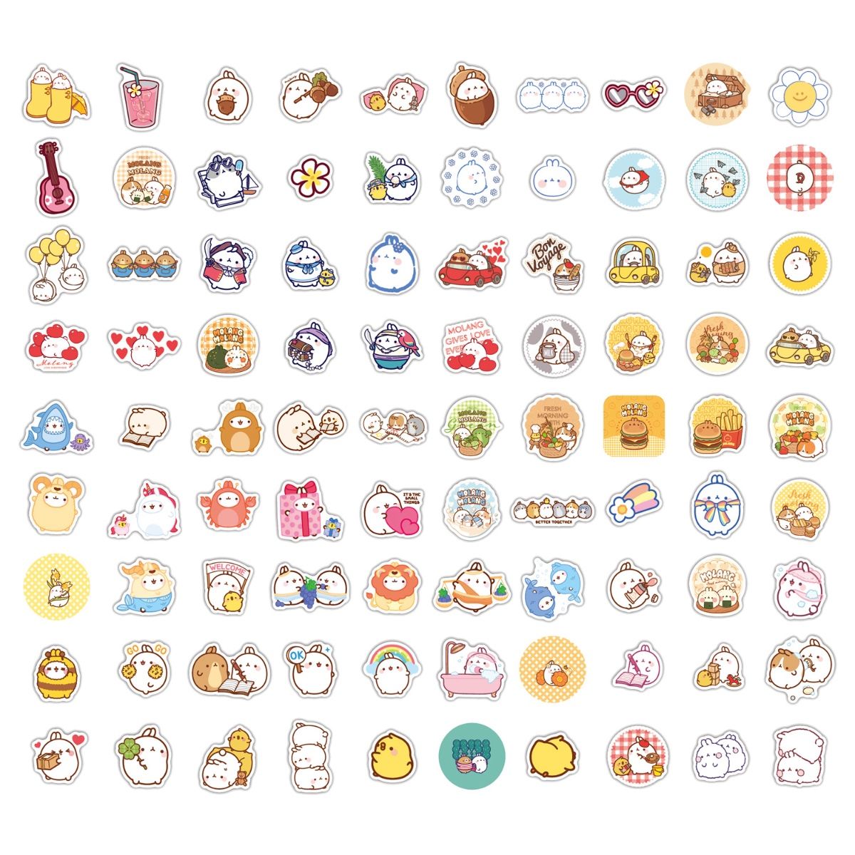Molang - Sticker Set - Sweet Moments 