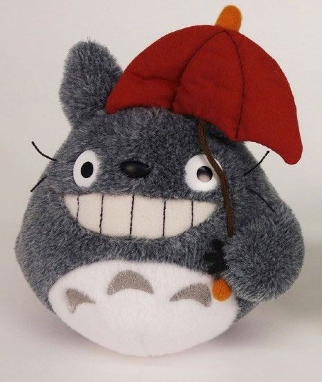 Mein Nachbar Totoro Plüschfigur Totoro Red Umbrella