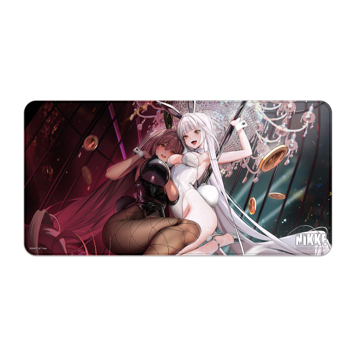 (Vorbestellung) Goddess of Victory: Nikke - Mousepad - Blanc & Noir