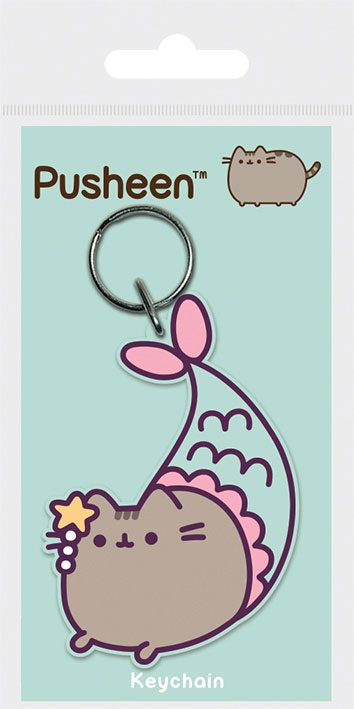 Pusheen Gummi-Schlüsselanhänger Purrmaid